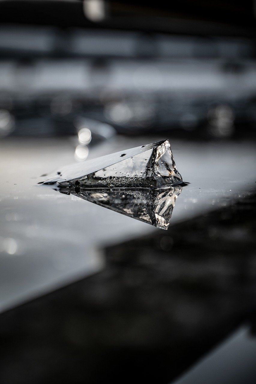 Solid Brass Geometric Bookends